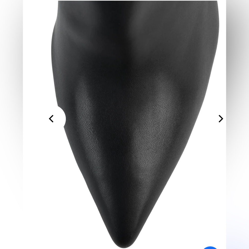 New Jeffrey Campbell Pillar Over the Knee Black Stiletto Boot Sz 5.5 $270 - Picture 4 of 7